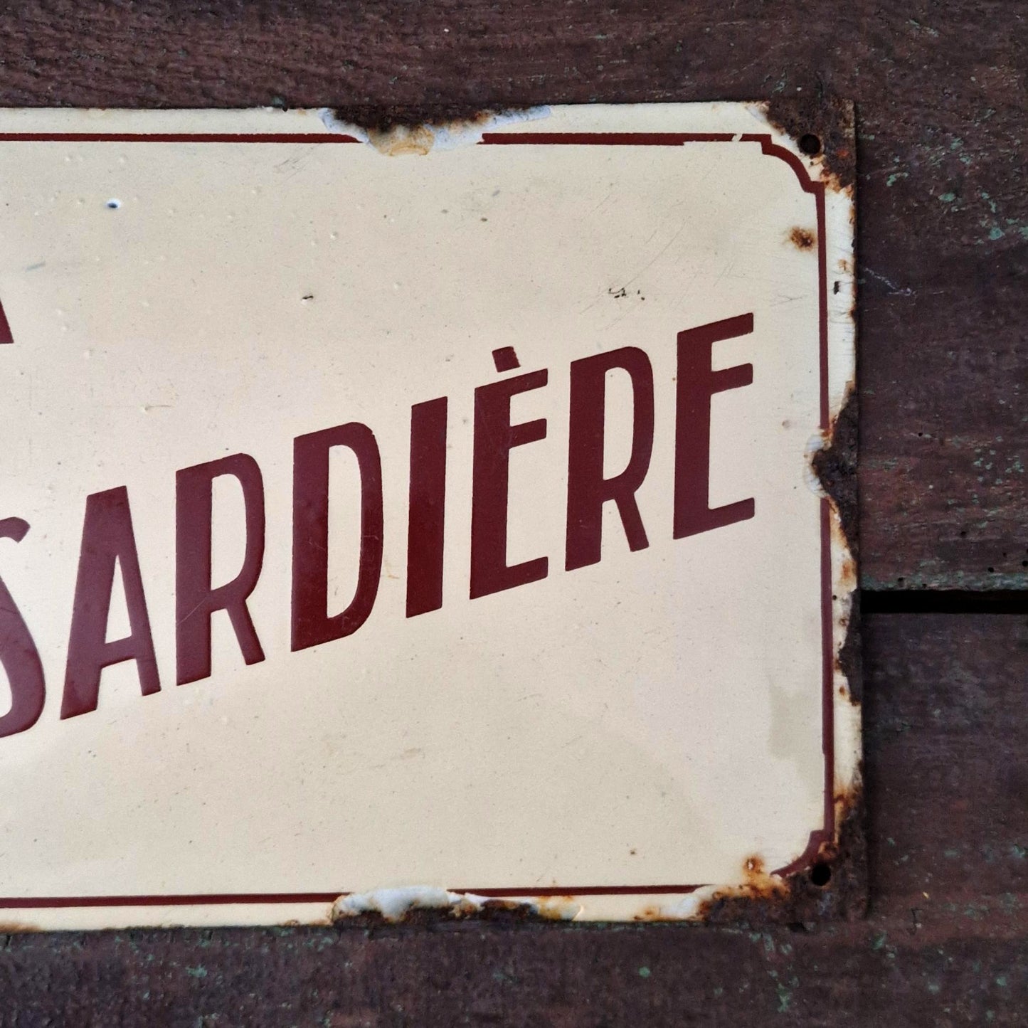Plaque émaillée de Villa « La Musardière »
