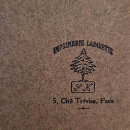 Rare catalogue de véhicules utilitaires publicitaires - Vers 1920