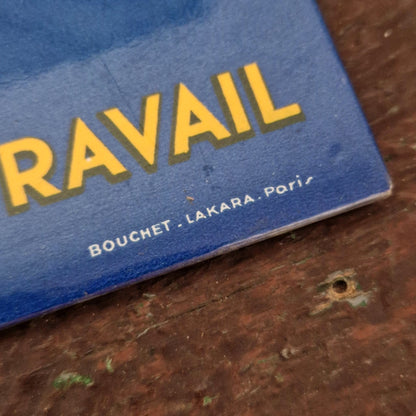 Carton publicitaire ancien « Graisse Paulin » - Cirage