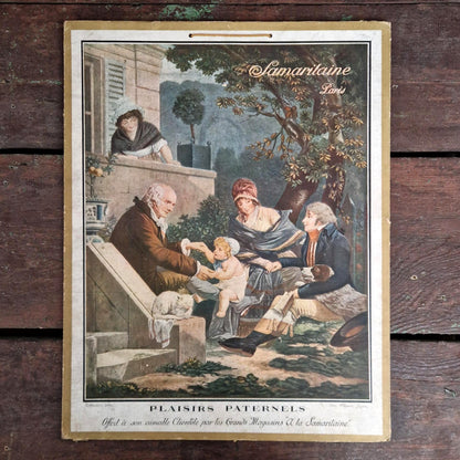 Calendrier publicitaire « La Samaritaine, Paris - 1914 »