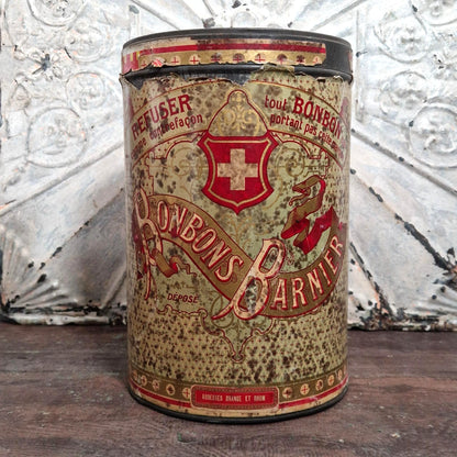 Boîte à bonbons XXL « Bonbons Barnier » - Vers 1910