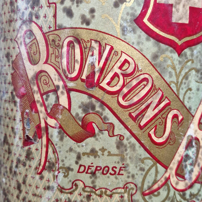 Boîte à bonbons XXL « Bonbons Barnier » - Vers 1910