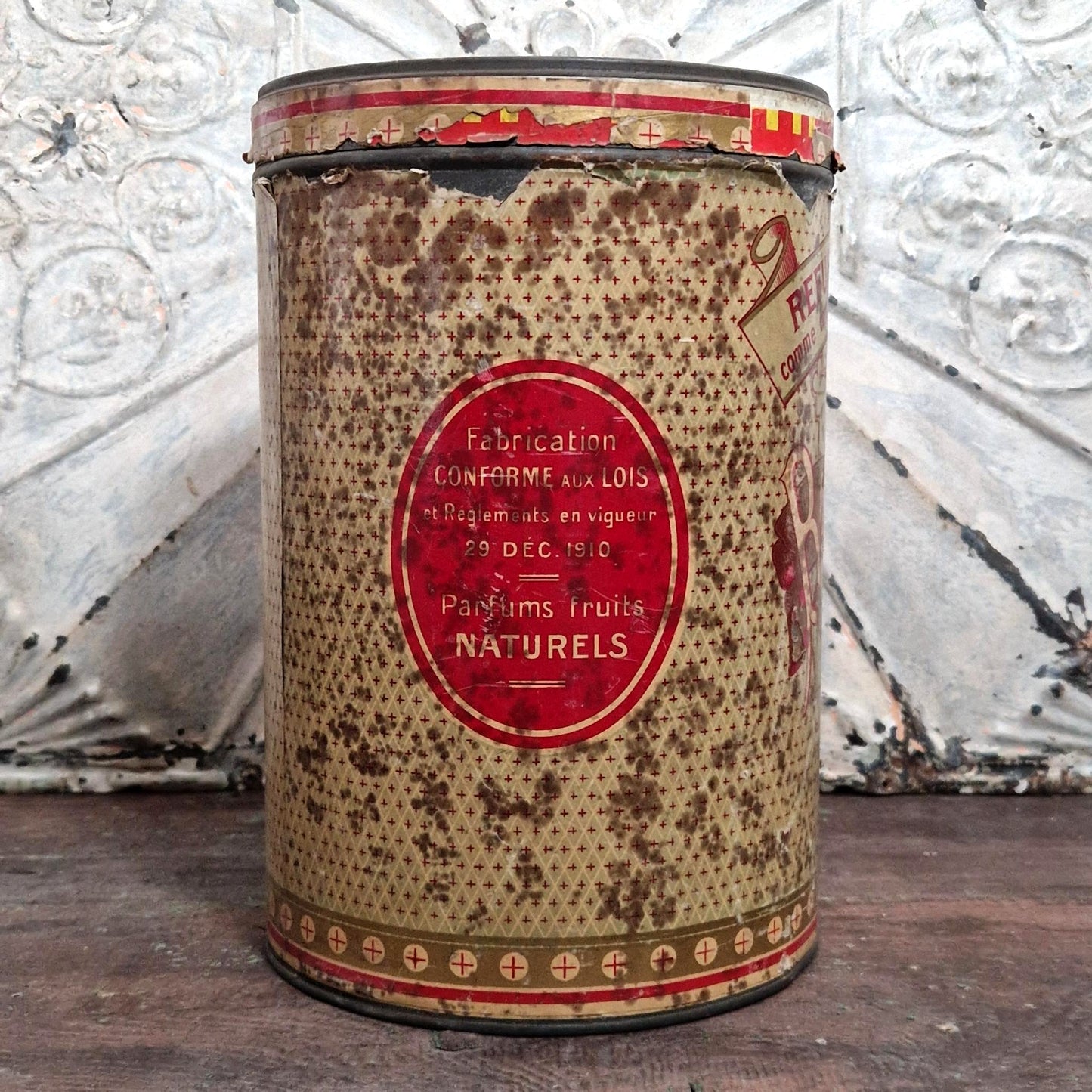 Boîte à bonbons XXL « Bonbons Barnier » - Vers 1910