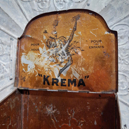 Ancienne boîte distributeur de comptoir « Krema » - Jean d'Ylen