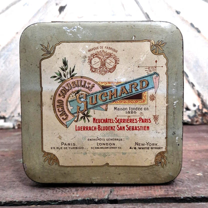 Boîte tôle XXL « Cacao Suchard N°283 »