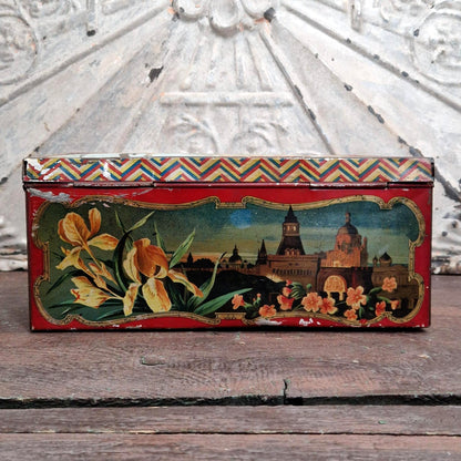 Boîte « Savon Fleurs Russes » - Victor Vaissier, Vers 1900