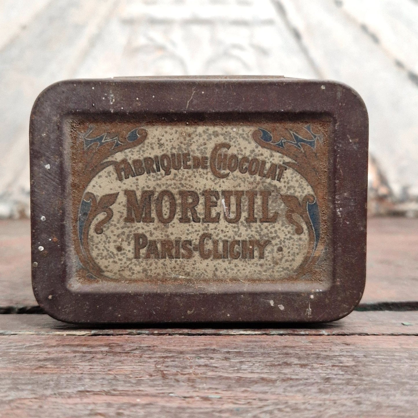 Rare Boîte Cacao Moreuil (Paris-Clichy) - 500g