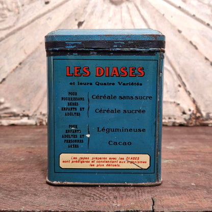 Boîte publicitaire «Diase, essence pour le moteur humain »