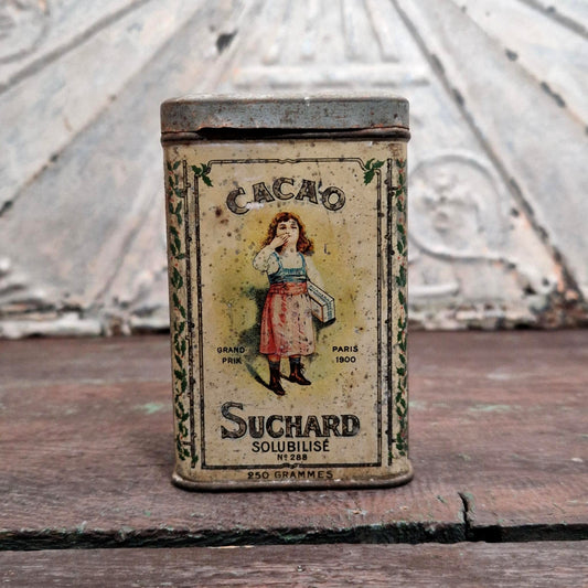 "Cacao Suchard no. 288" advertising tin - 250g