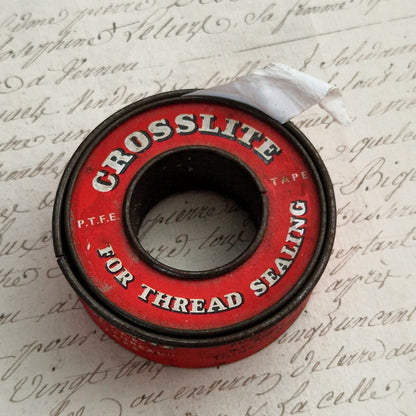 Boîte de ruban téflon « Crosslite » - Tôle lithographiée