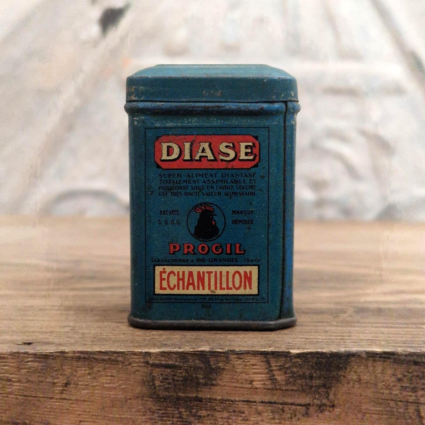 Mini boîte échantillon en tôle lithographiée « Diase » - Progil