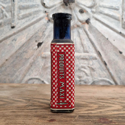 Flacon ancien « Liquide Marque Adin » pour chaussures