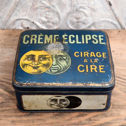 Grande boîte publicitaire « Crème Éclipse - Cirage à la cire »
