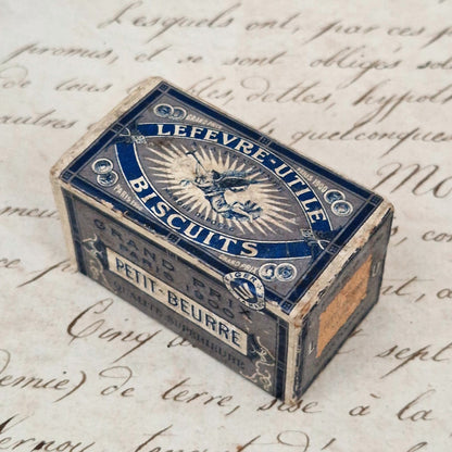 Rare Boîte / paquet factice publicitaire LU « Petit-Beurre »