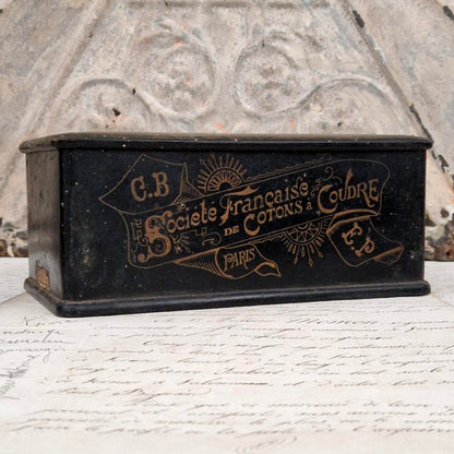 Boîte « Société Française de Cotons à Coudre » - Vers 1900