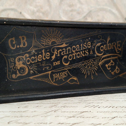 Boîte « Société Française de Cotons à Coudre » - Vers 1900