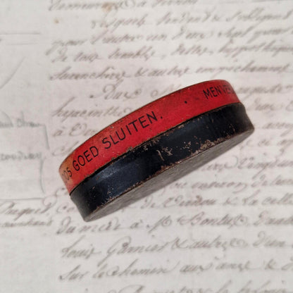 Ancienne boîte de cirage « Rappo – Schoencrème »