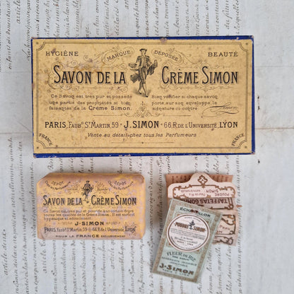 Boîte de parfumerie « Savon de la Crème Simon » - Vers 1890