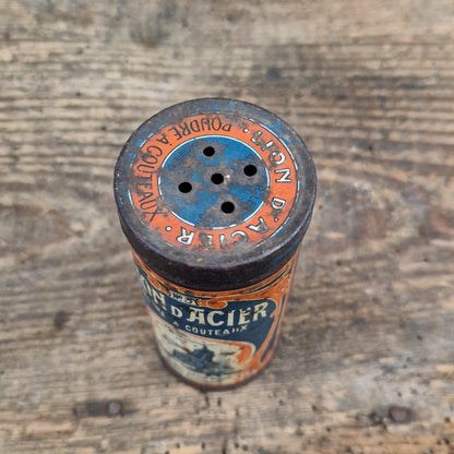 Boîte / Bidon  « Lion d'Acier » - Produit du Lion Noir