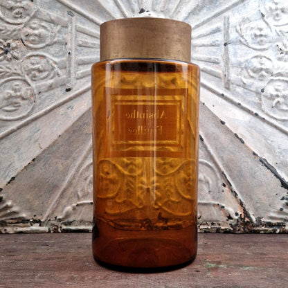 Grand pot d’apothicaire « Absinthe Feuilles » - XIXe