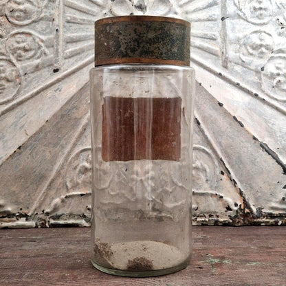 Grand pot d’apothicaire « Feuilles d’Absinthe » - Fin XIXe