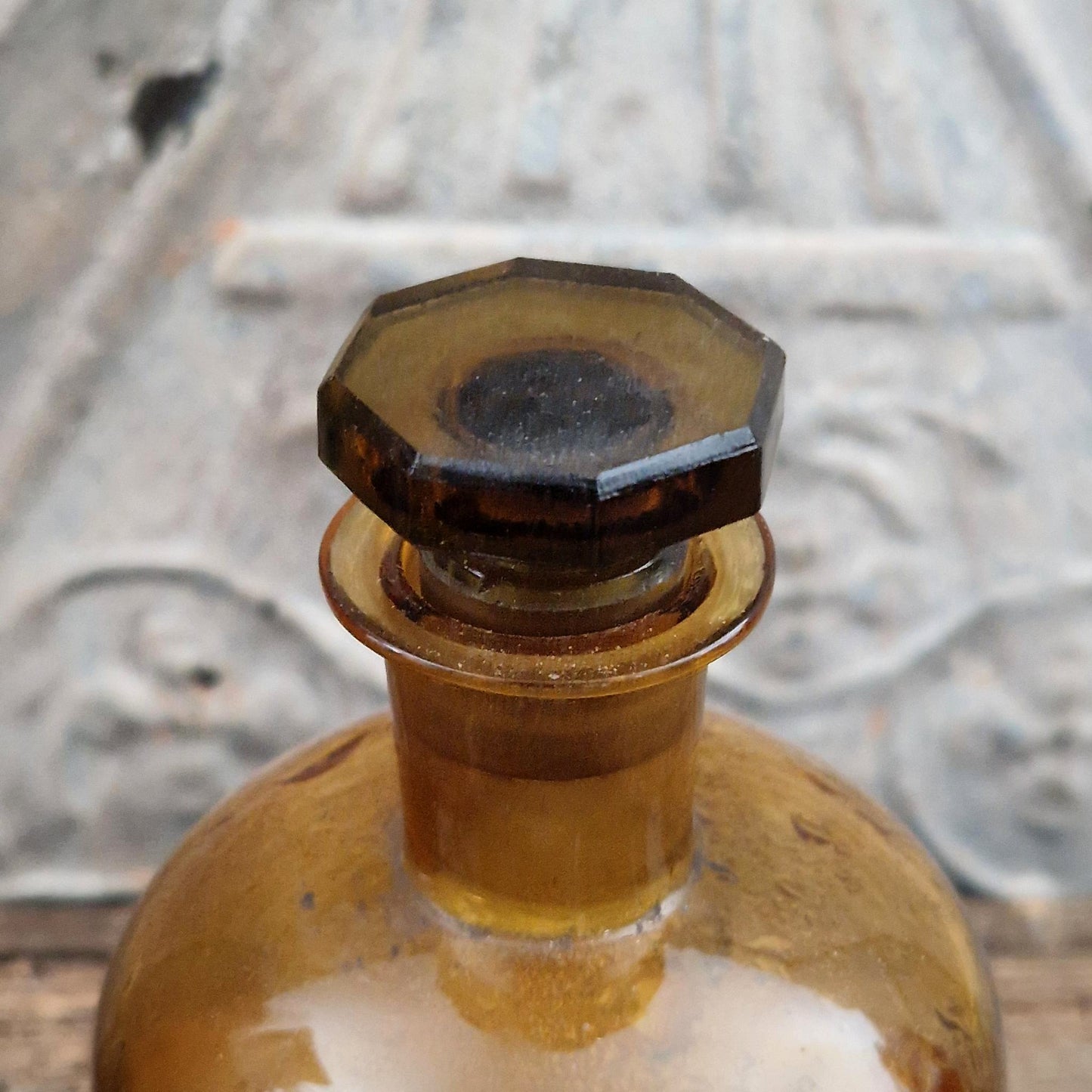 Ancien flacon d’apothicaire « Chloroform - Poison »