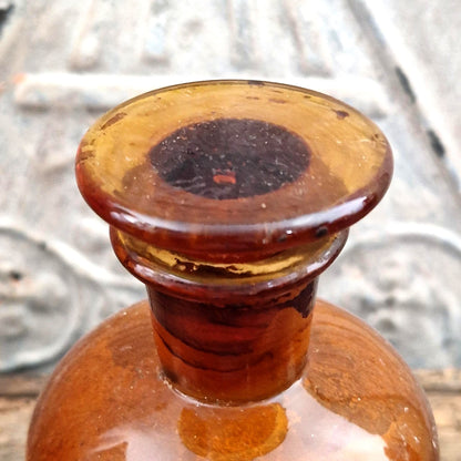 Rare ancien flacon d’apothicaire « Coca Extr. Fl. / Cocaine »