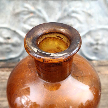 Rare ancien flacon d’apothicaire « Coca Extr. Fl. / Cocaine »