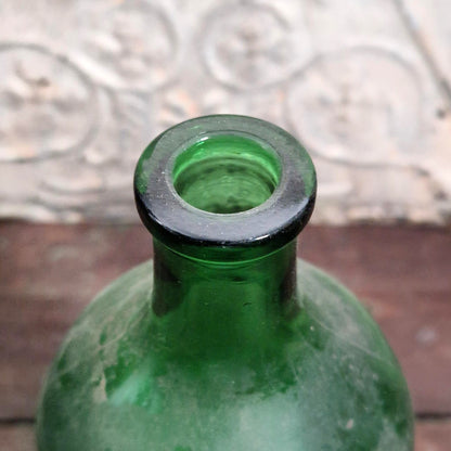 Grand flacon ancien de poison, tête de mort – 100cl