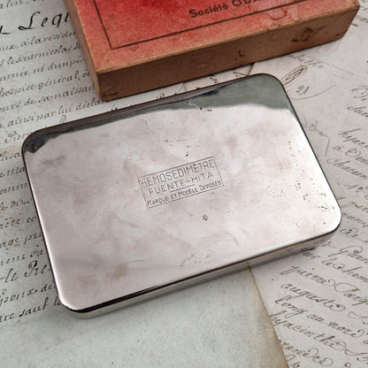 Rare coffret médical « Hémosédimètre » - ODAM Lyon