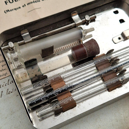 Rare coffret médical « Hémosédimètre » - ODAM Lyon