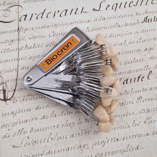 Nuancier de dentiste ancien - Biocron