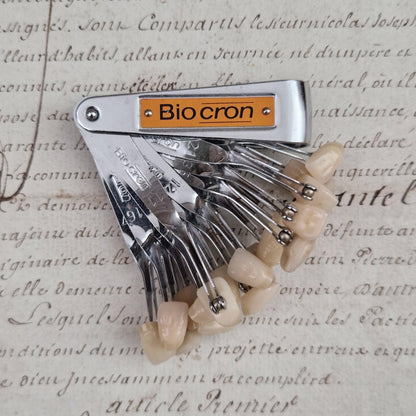 Nuancier de dentiste ancien - Biocron