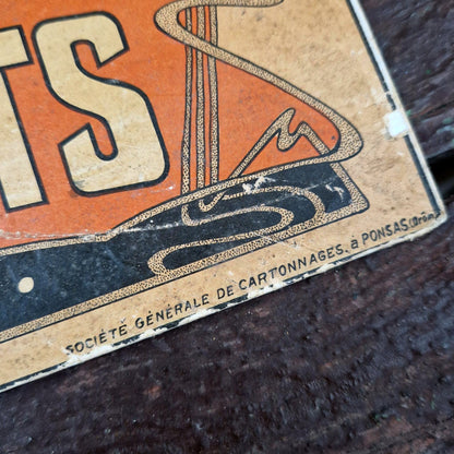 Ancien carton publicitaire Flocodont - Art Nouveau