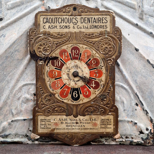 Carton publicitaire ancien « C. Ash Sons Co. Ltd » - Vers 1900