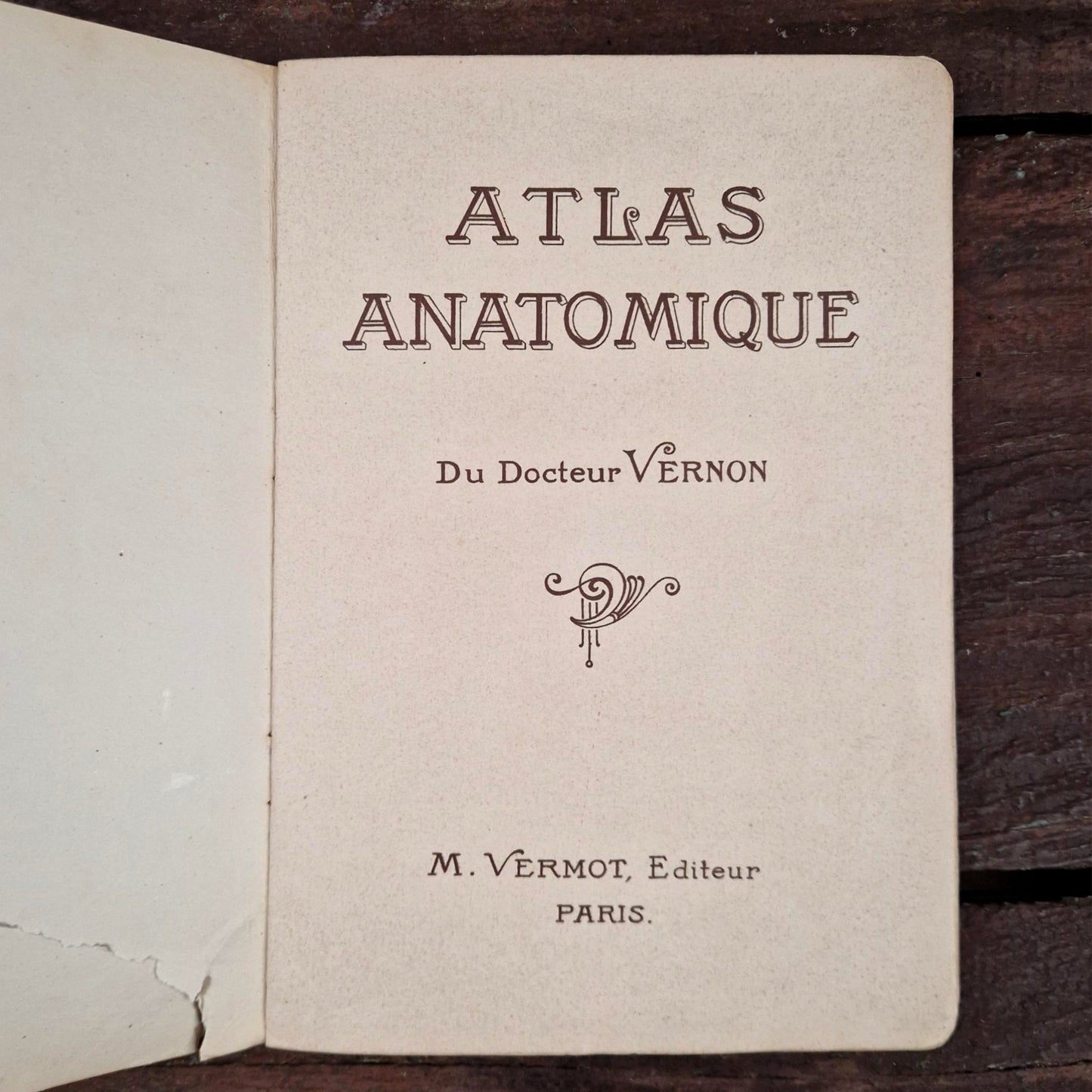 Atlas anatomique du Docteur Vernon - Livre à systèmes
