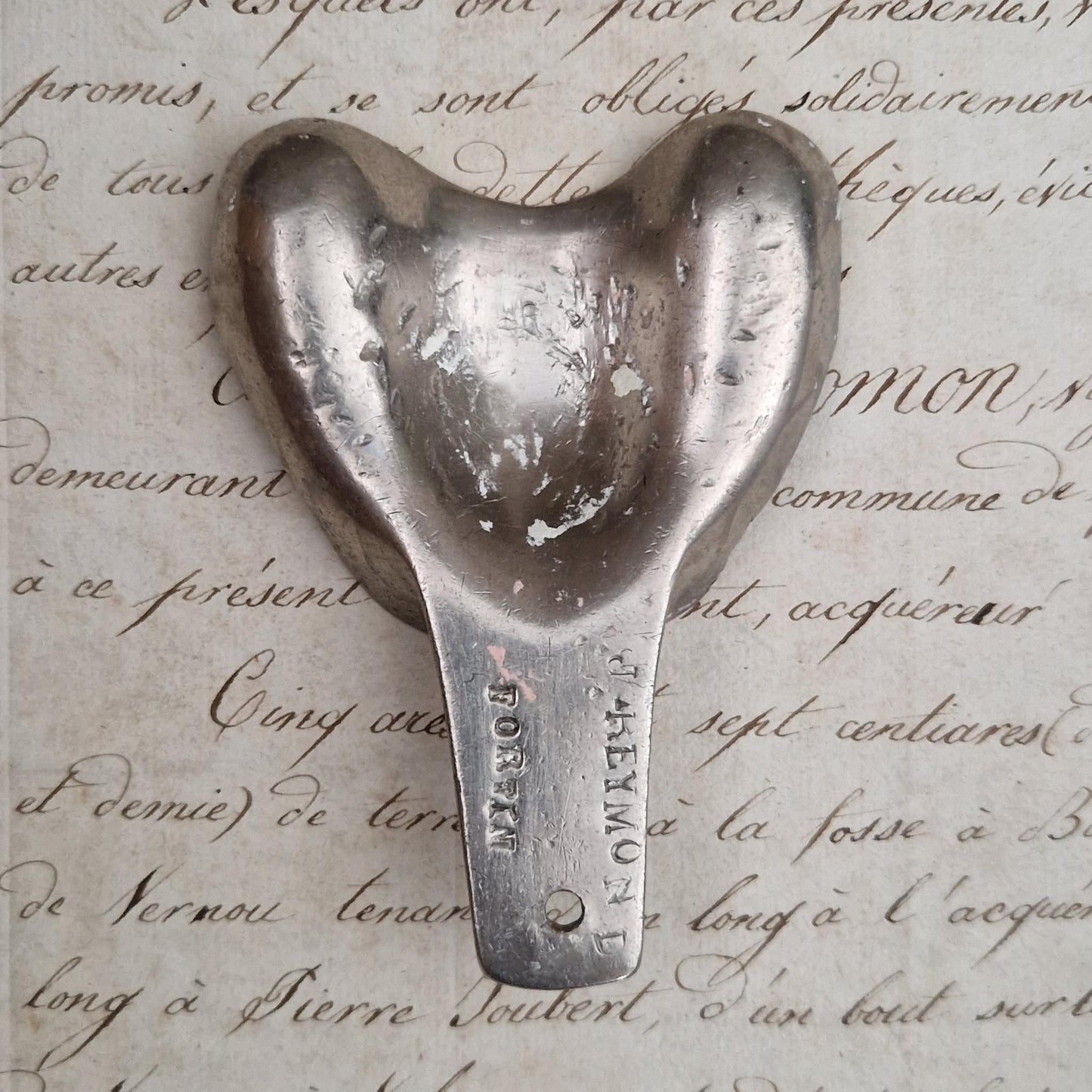 Ancien porte-empreinte dentaire « J. Reymond » - Début XXe