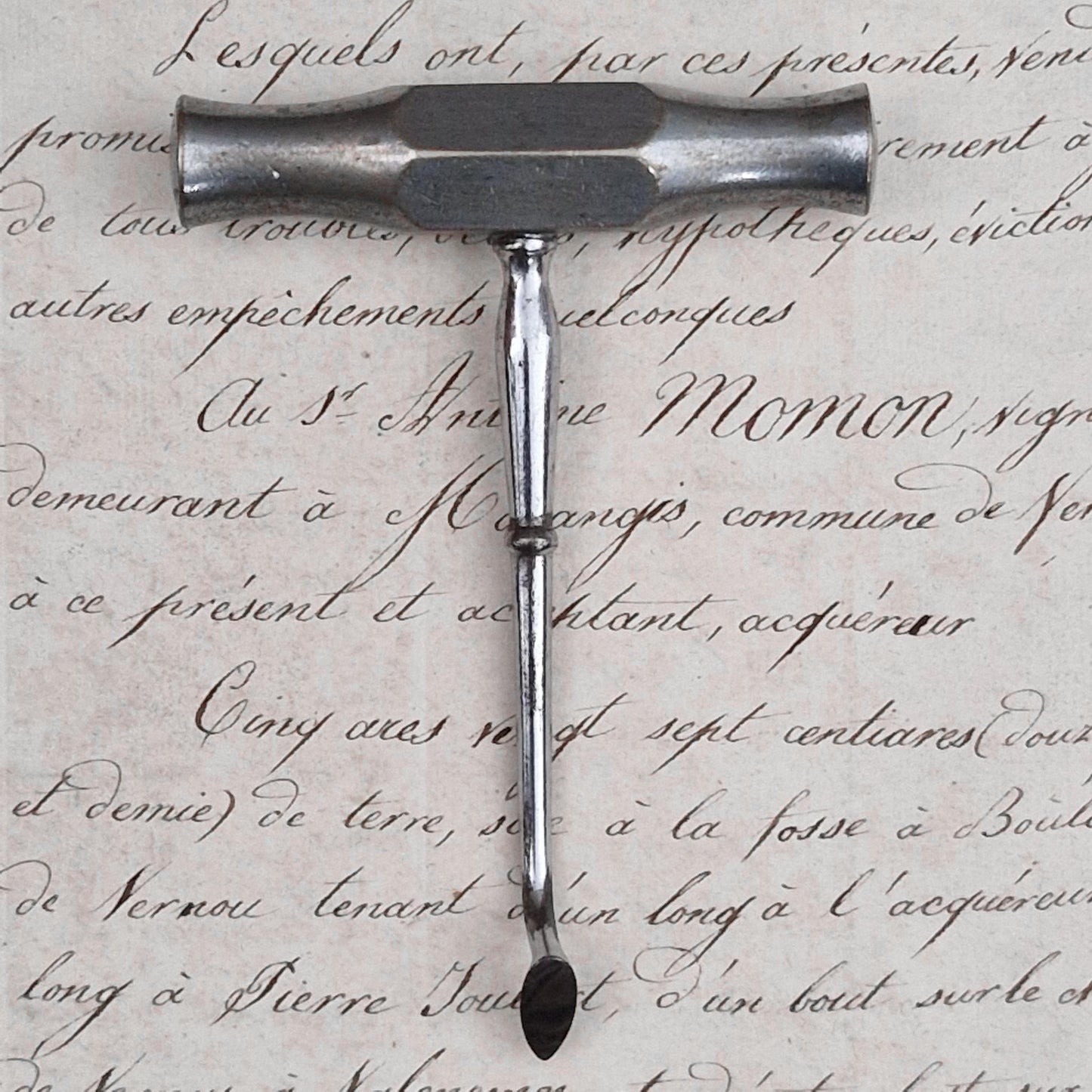 Ancien instrument dentaire / crochet chrirurgical