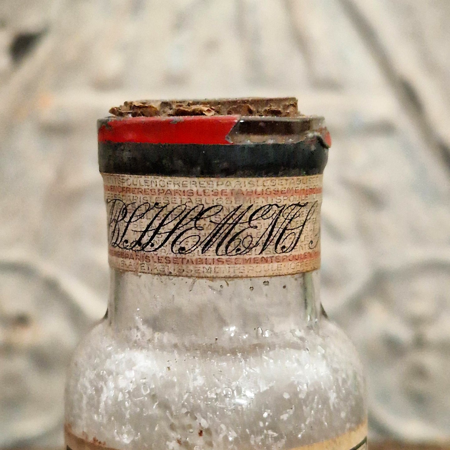 Flacon de pharmacie « Sulfate de Zinc - Poulenc Frères »