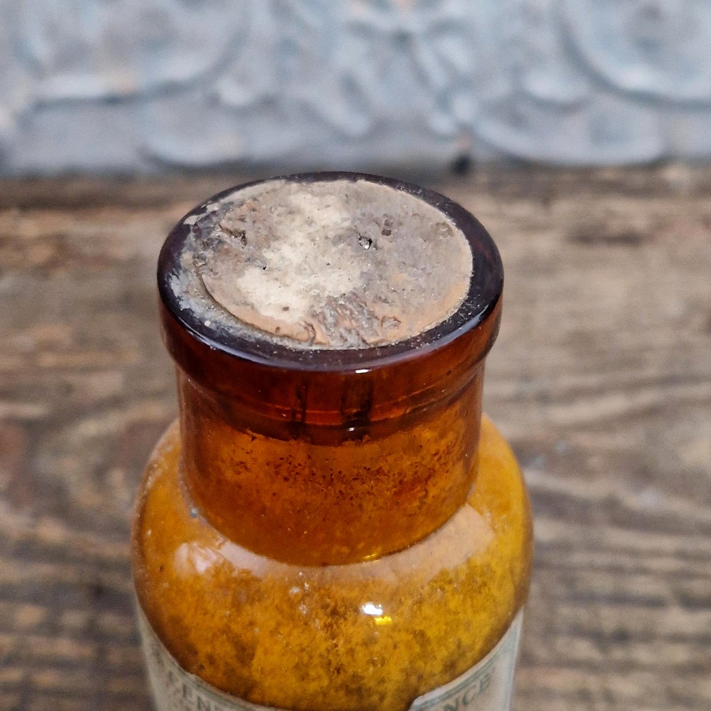 Ancien flacon de pharmacie « Bisulfate de Mercure » - XIXe