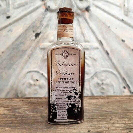 Ancien flacon « Aubépine Dausse » - Tonique cardiaque