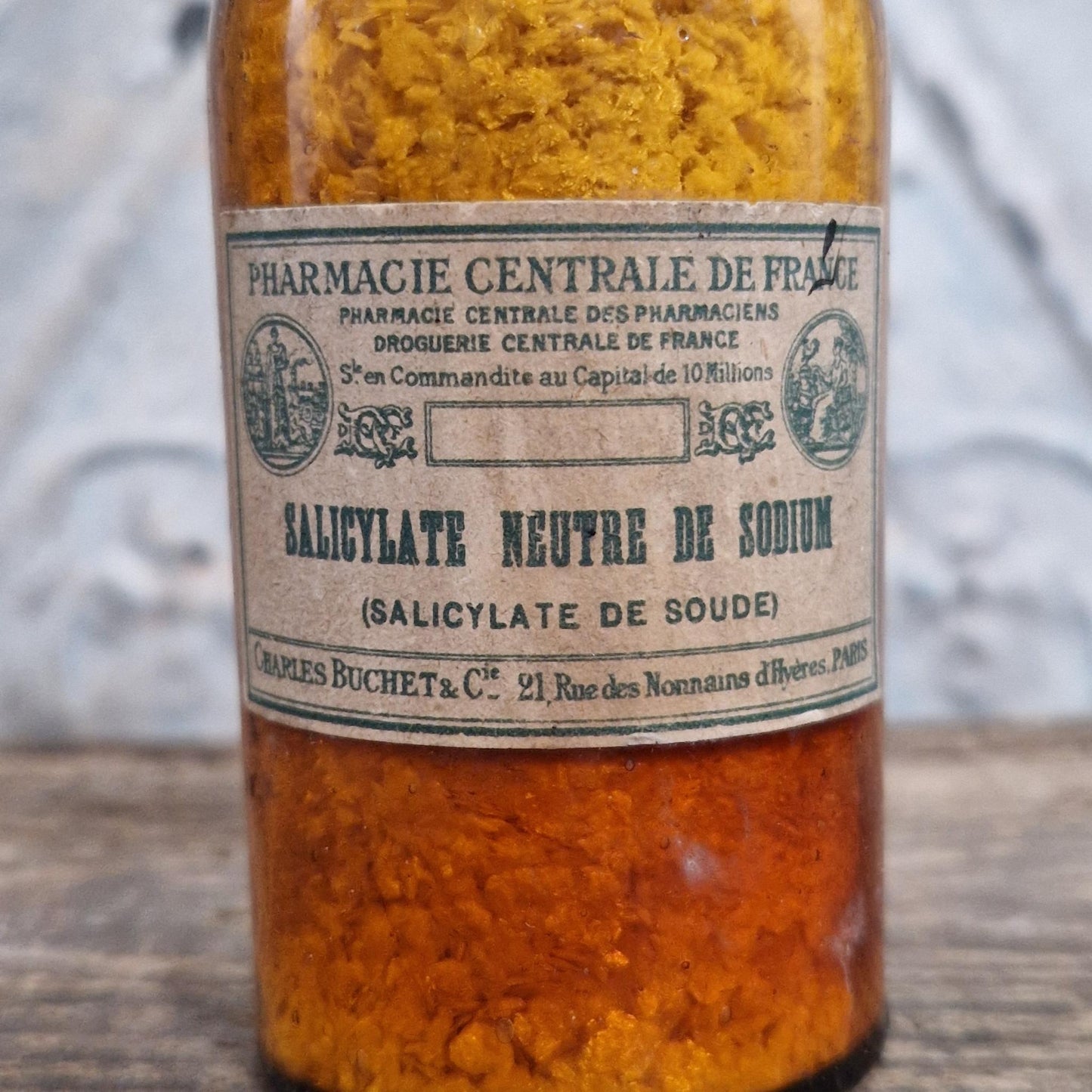 Flacon « Salicylate Neutre de Sodium » - XIXe siècle