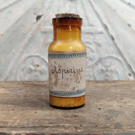 "Aspirin" pharmacy bottle - Early 20th century