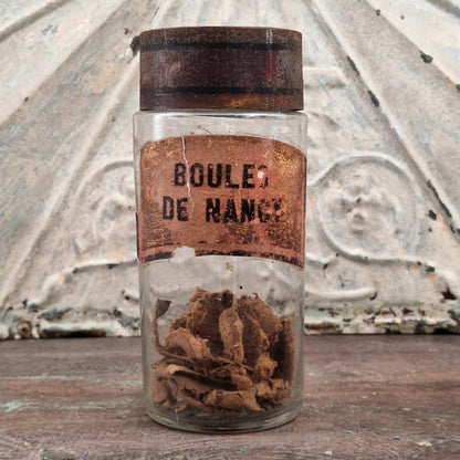 Ancien pot d'apothicaire « Boules de Nancy » - XIXe siècle