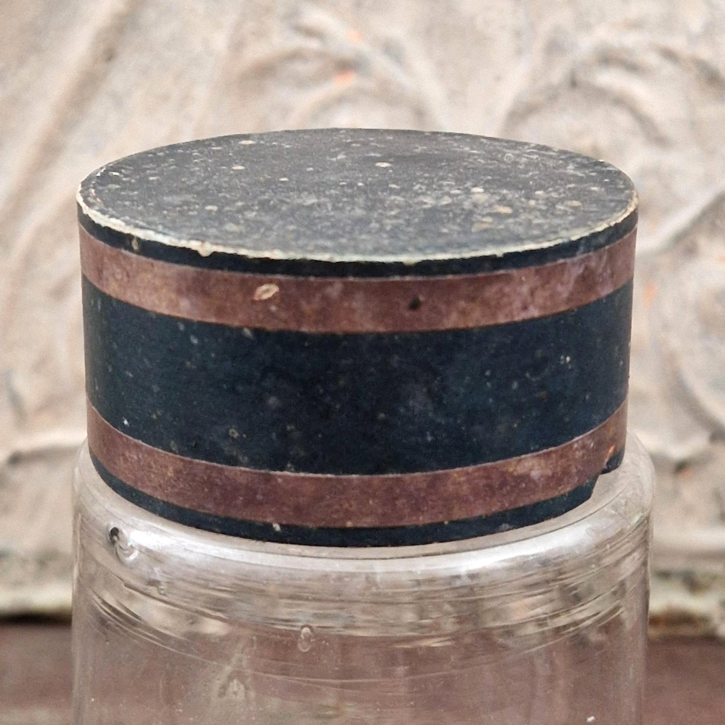 Ancien pot d'apothicaire « Borax pur » - XIXe siècle