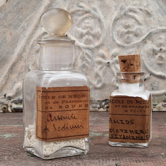 Set of 2 vials "Sodium Arsenite & Nicotinic Acid"
