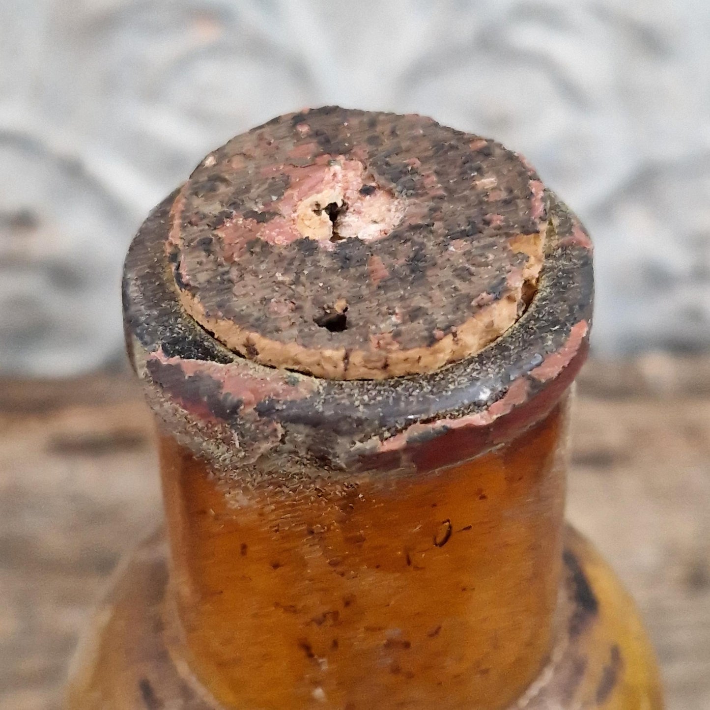 Ancien flacon de pharmacie « Poudre de Stramoine - Poison »