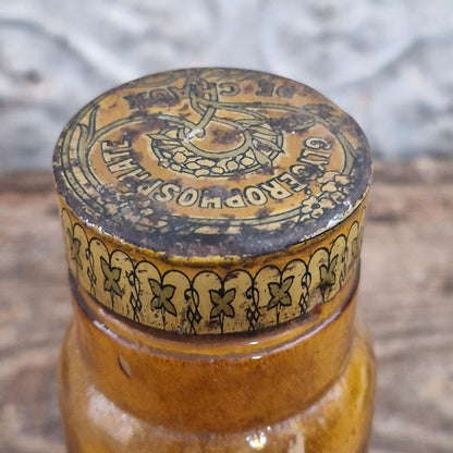 Ancien flacon de pharmacie « Rue (Ruta graveolens) - Poison »