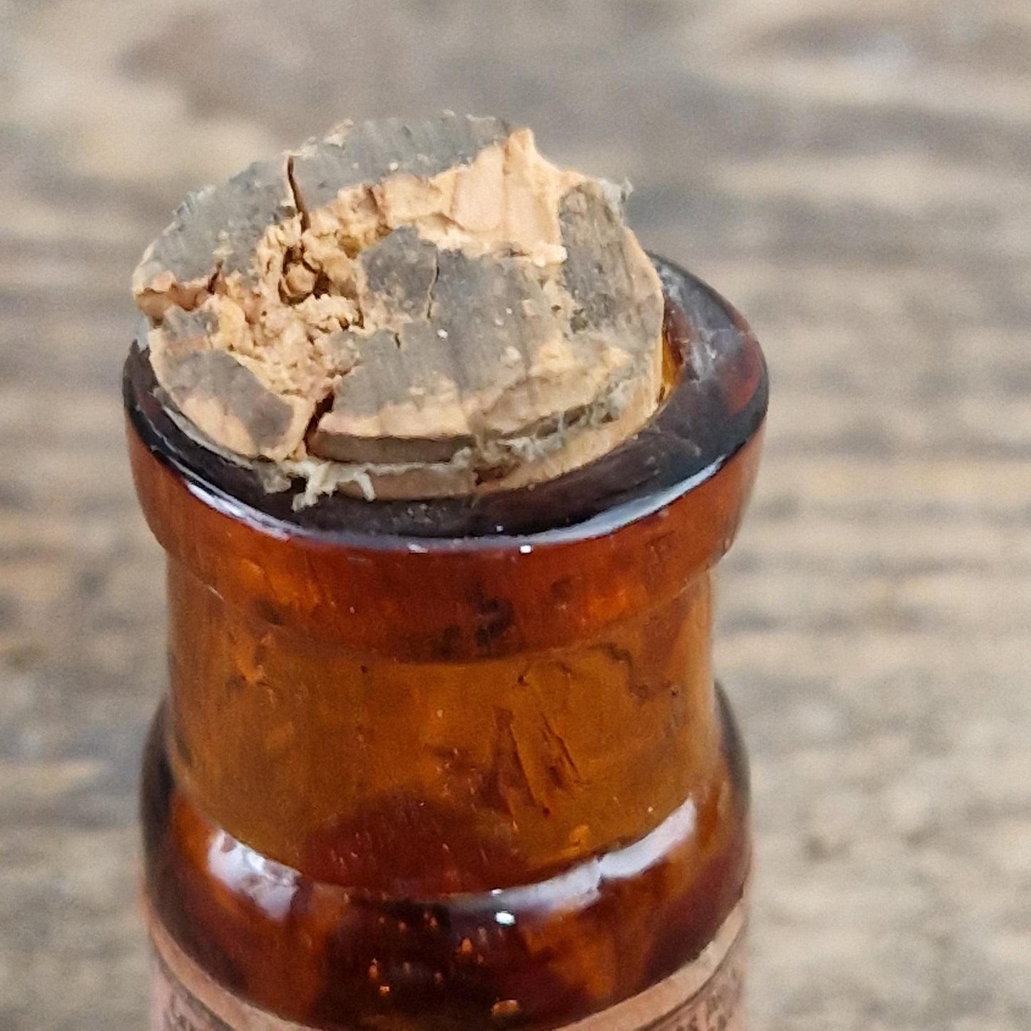Ancien flacon de pharmacie « Picrotoxine - Toxique »