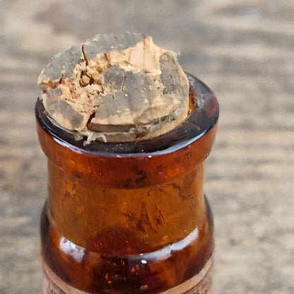 Ancien flacon de pharmacie « Picrotoxine - Toxique »